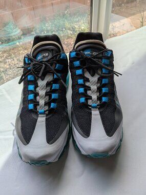 Lightly Used Nike Air Max 95+ BB Grey Blue Steel Men’s Size 13 511307-019